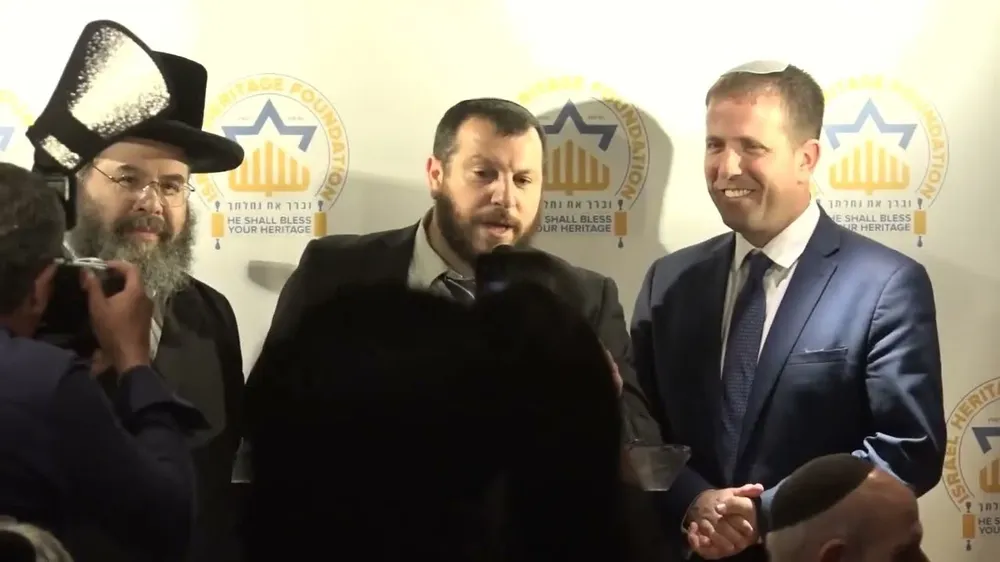 El ministro Amichai Eliyahu pertenece al partido de derecha nacionalista Pueblo Judío.