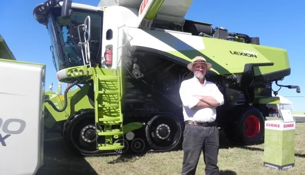 Werner Bachmann, director de Toremor SA, representante de la marca Claas