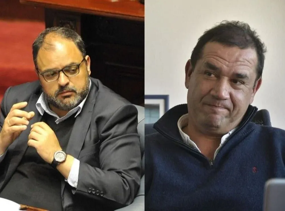 Charles Carrera y Sebastián Da Silva