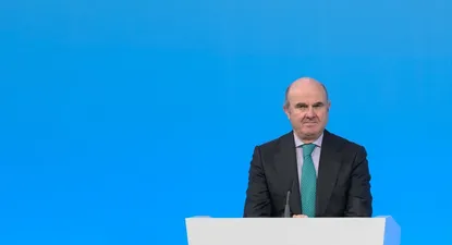 El vicepresidente del BCE, Luis de Guindos.