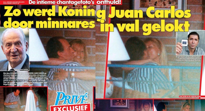 Fotografías del rey Juan Carlos junto a Bárbara Rey publicadas por la revista neerlandesa Privé