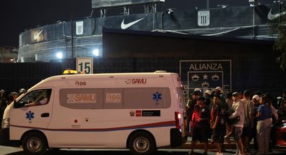 Incidentes en las inmediaciones del estadio de Alianza Lima