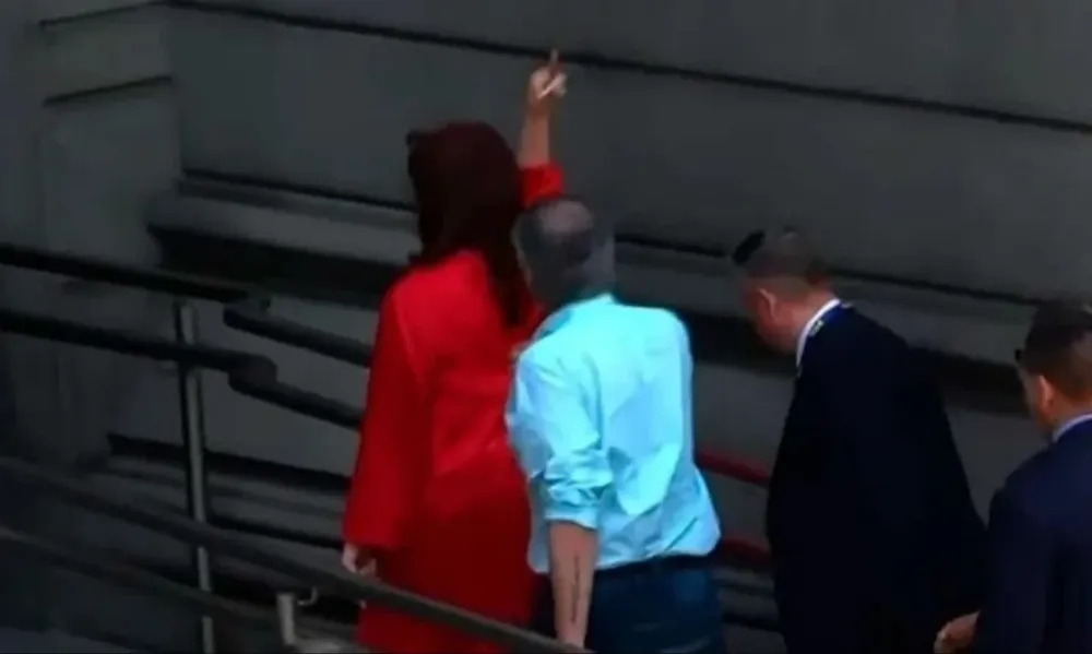 El gesto de Cristina