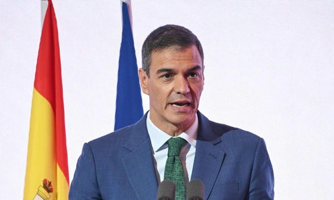 El presidente español, Pedro Sánchez.
