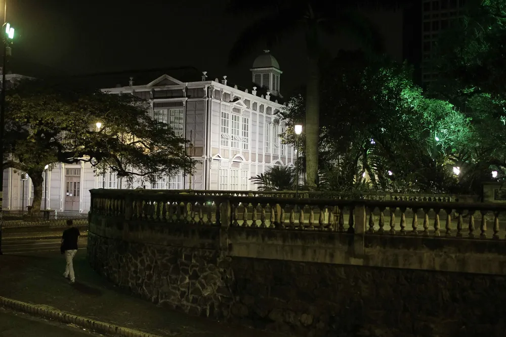 Gran parte de la ciudad participa del evento en San José, Costa Rica