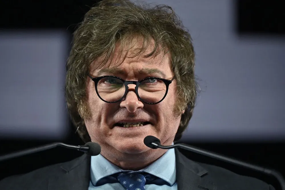 Javier Milei, candidato por La Libertad Avanza