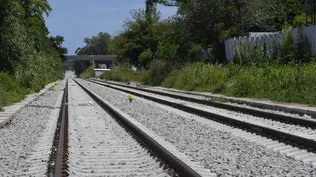 Vía de ferrocarril. (Archivo)