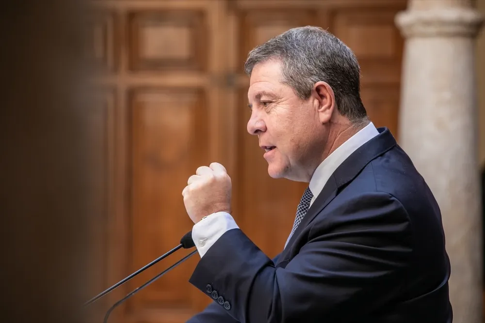 El presidente de Castilla-La Mancha, Emiliano García-Page.