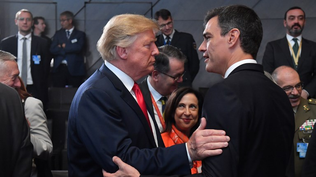 Donald Trump y Pedro Sánchez