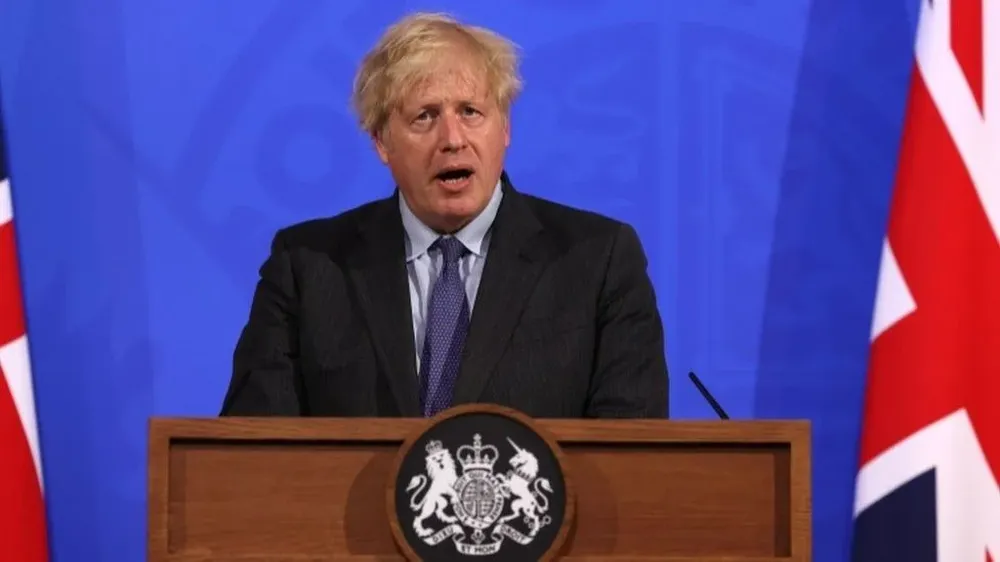 Boris Johnson, primer ministro del Reino Unido.