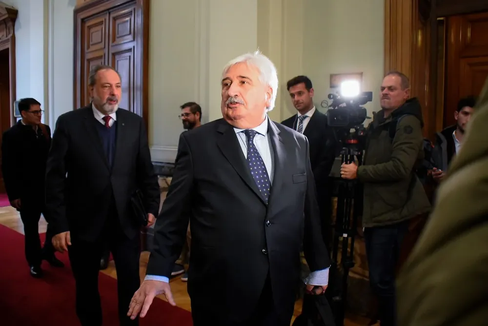 El fiscal de Corte, Juan Gómez