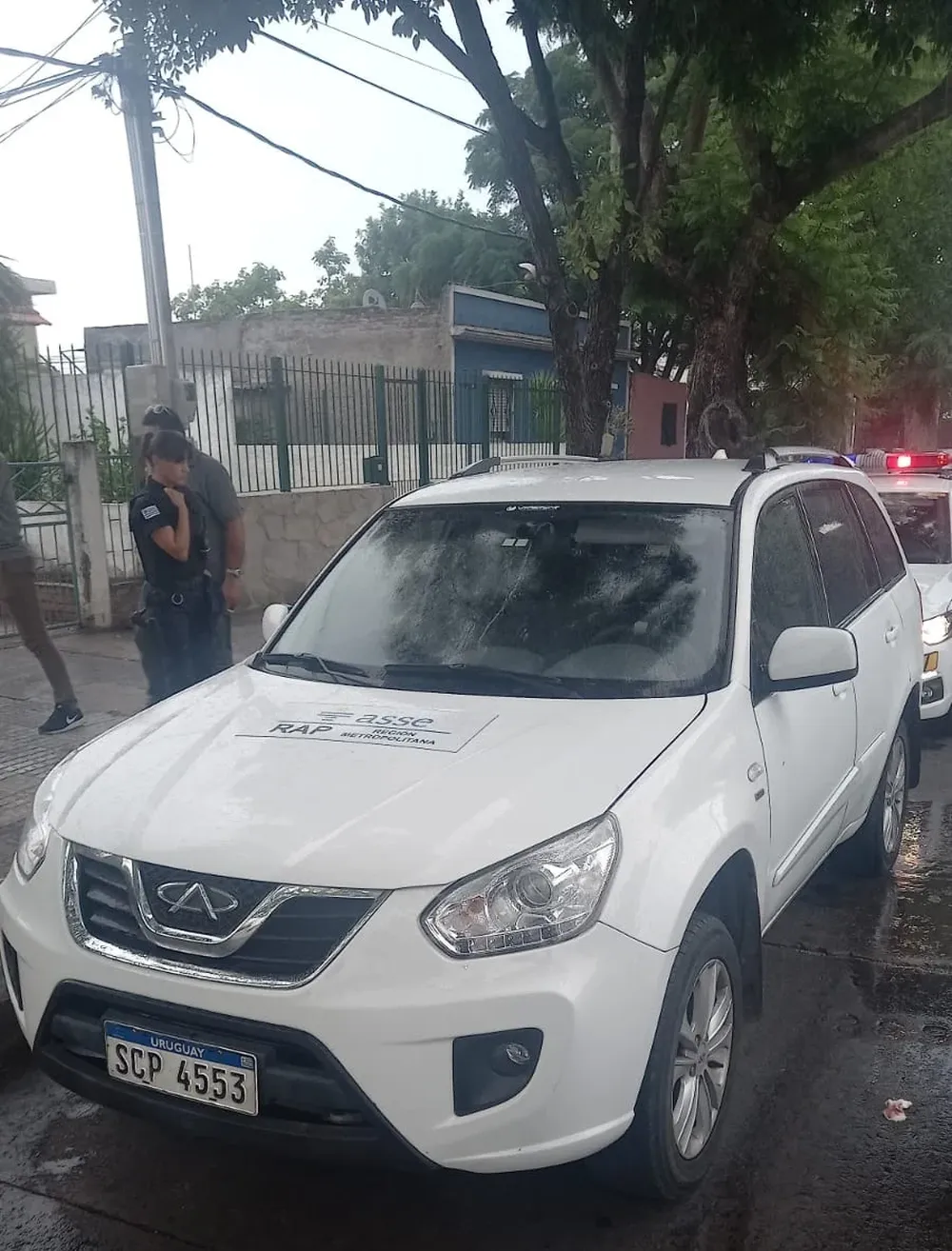 Móvil de la RAP Metropolitana