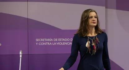 La delegada del Gobierno contra la Violencia de Género, Carmen Martínez Perza.