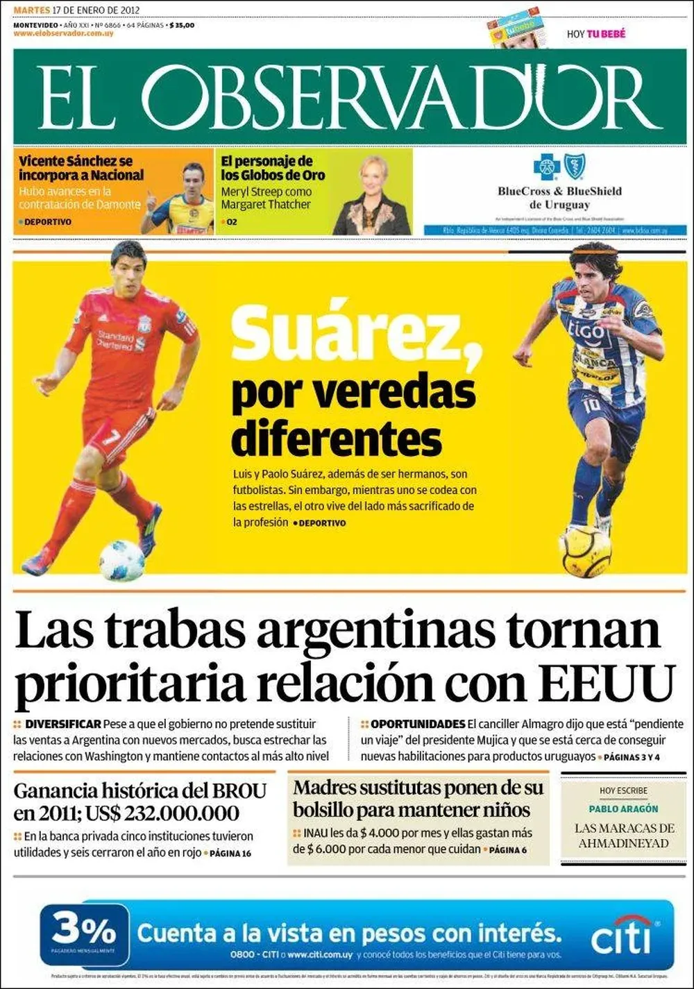 El Observador, Uruguay