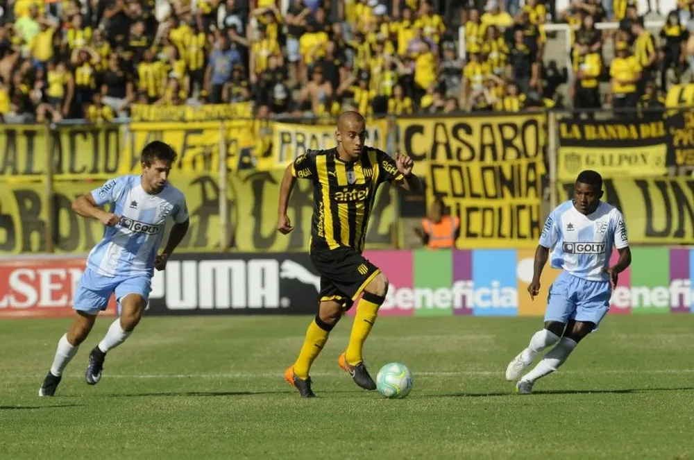 Santiago Ciganda, Guzmán Pereira y Leandro Paiva