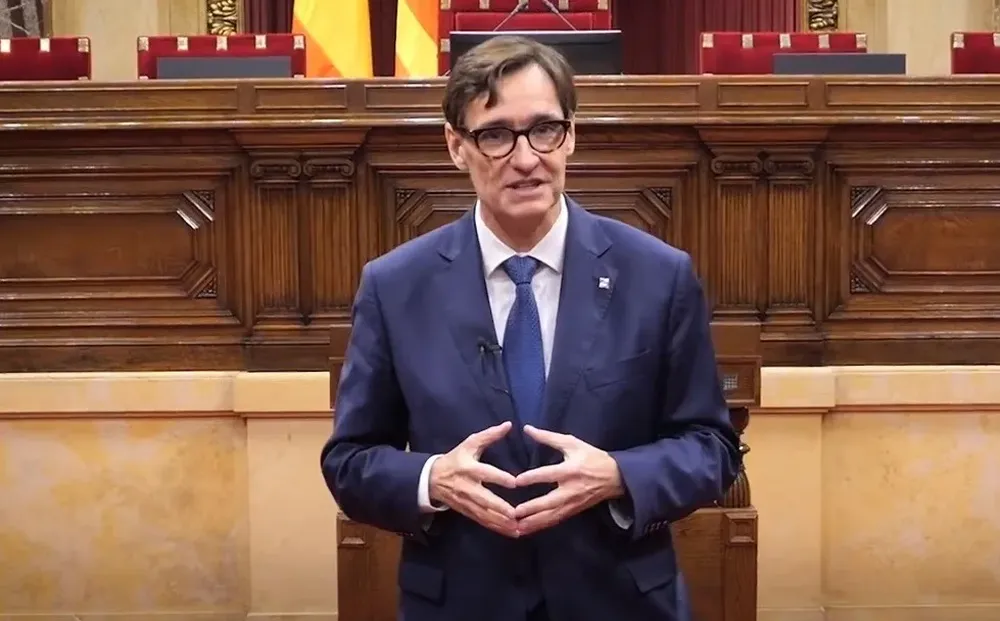 El primer secretario del PSC y líder de la oposición en Catalunya, Salvador Illa.