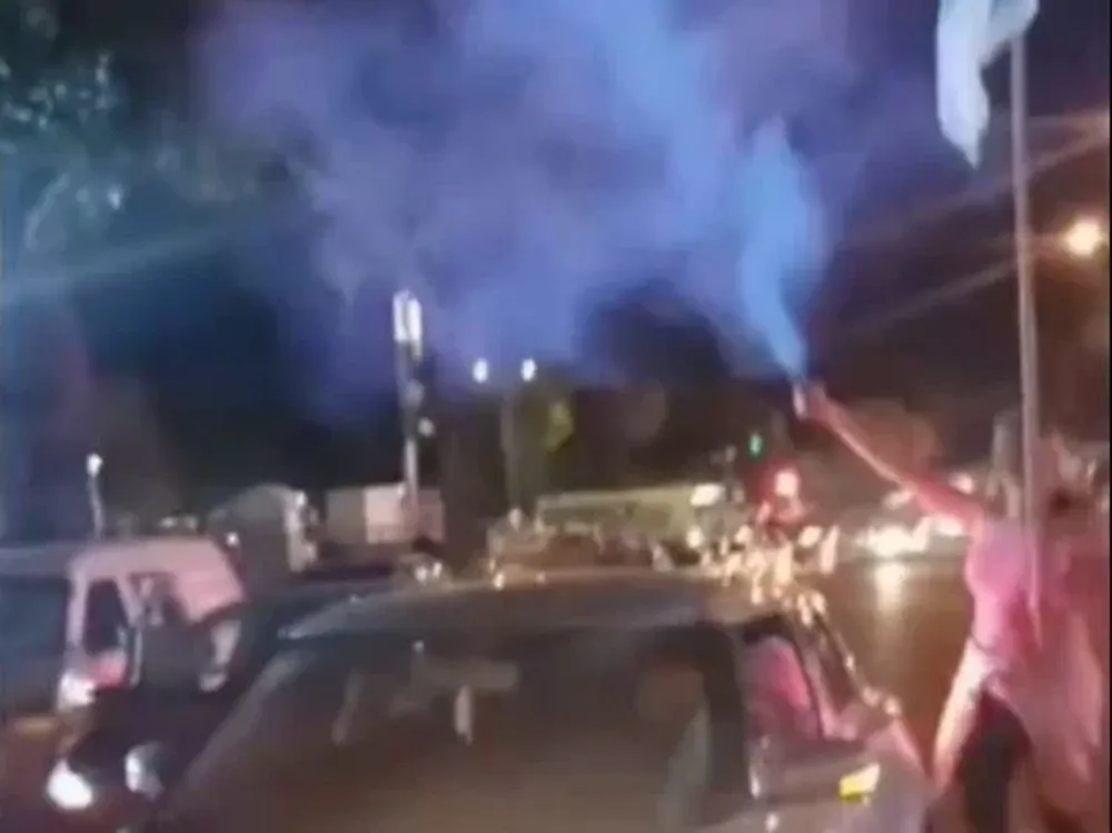 Romina Celeste en el acto de lanzamiento de campaña de Carolina Cosse