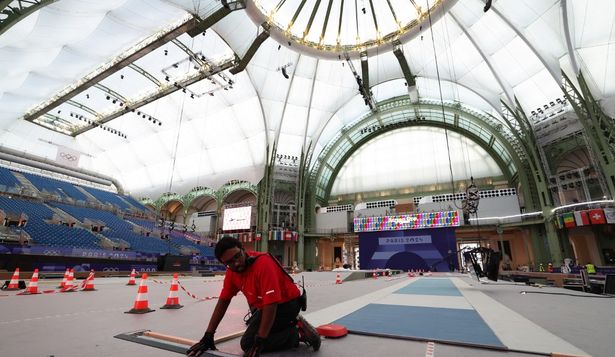 Obras en instalaciones de París 2024