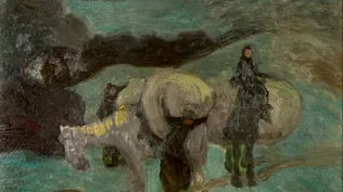 Lavandeiras, una obra del pintor Pedro Figari