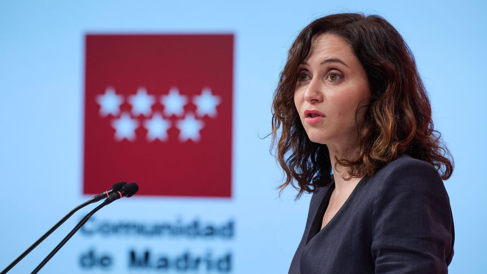 La presidenta de la Comunidad de Madrid, Isabel Díaz Ayuso.