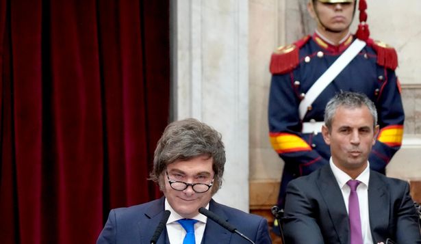 Javier Milei y su show personal.