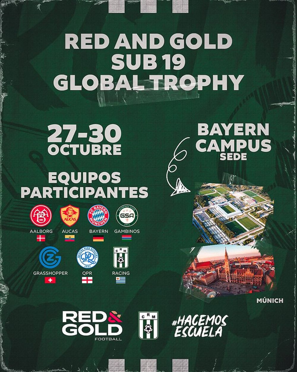 El torneo que jugará la sub 19 de Racing en Alemania El torneo que jugará la sub 19 de Racing en Alemania