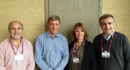 Gonzalo Suárez, Jerry Buhlmann, Laura Clavera y Alvaro Suárez