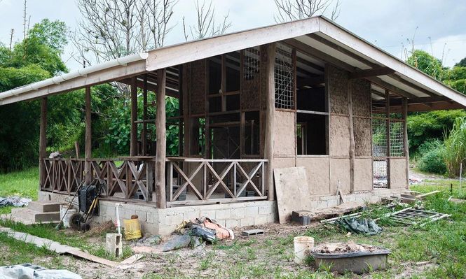 Una construcción acorde al clima y el medio ambiente de la isla Trinidad
