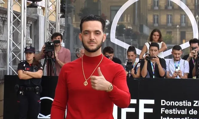 C.Tangana al llegar al Festival de Cine de San Sebastián