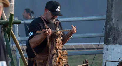 Competencia de asadores.