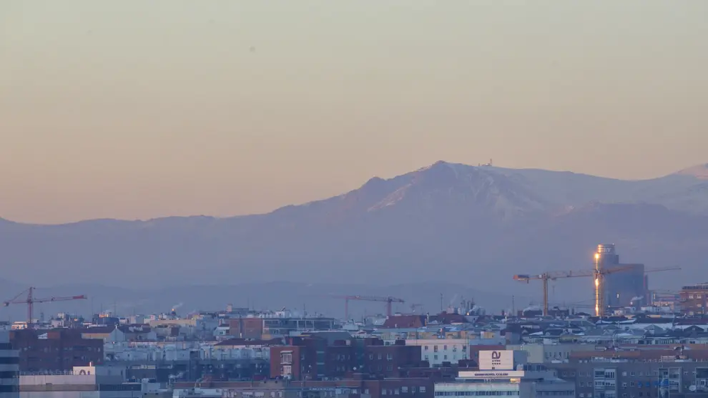 Imagen de Madrid con una capa de contaminación. EUROPA PRESS.&nbsp;