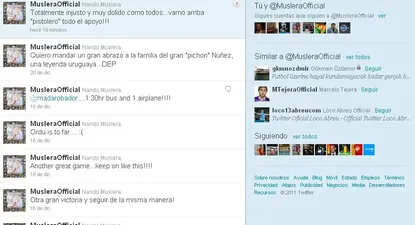 El Observador | La cuenta de Twitter de Fernando Muslera