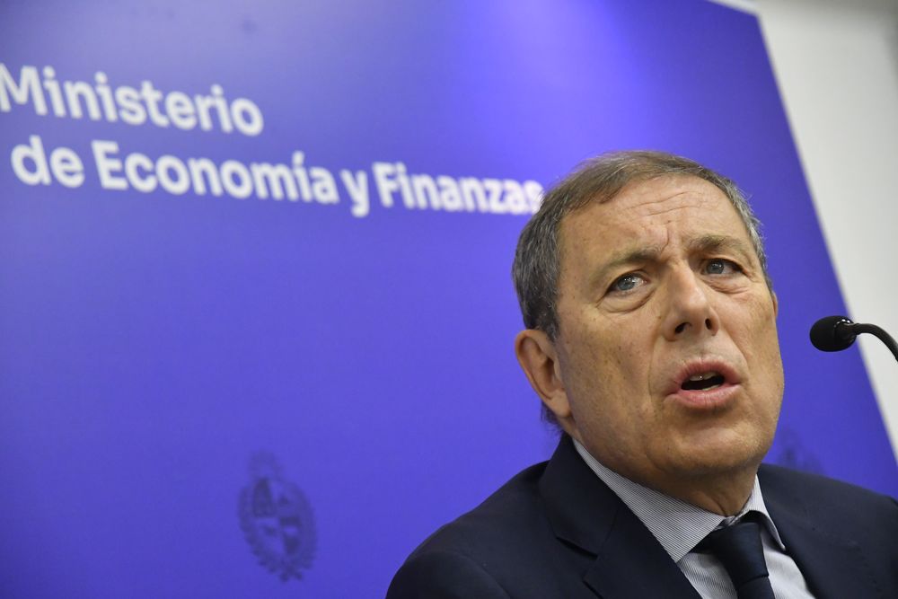 El ministro de Economía,&nbsp;Gabriel Oddone﻿