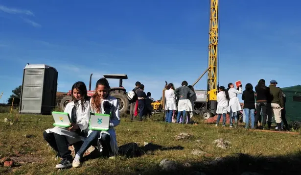 Trabajos de exploración realizados por ANCAP en Pepe Núñez, Salto.
