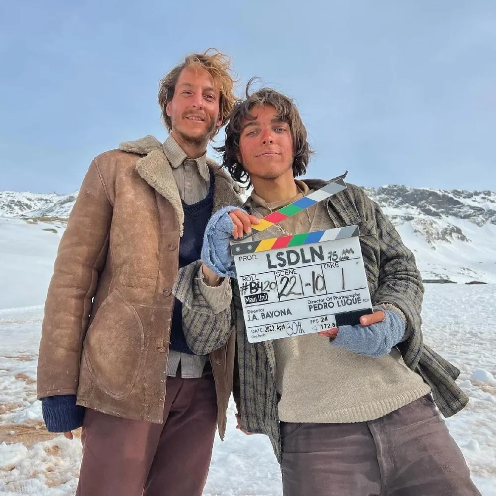 Juan Ignacio Caruso, a la derecha, fue uno de los protagonistas de la anécdota