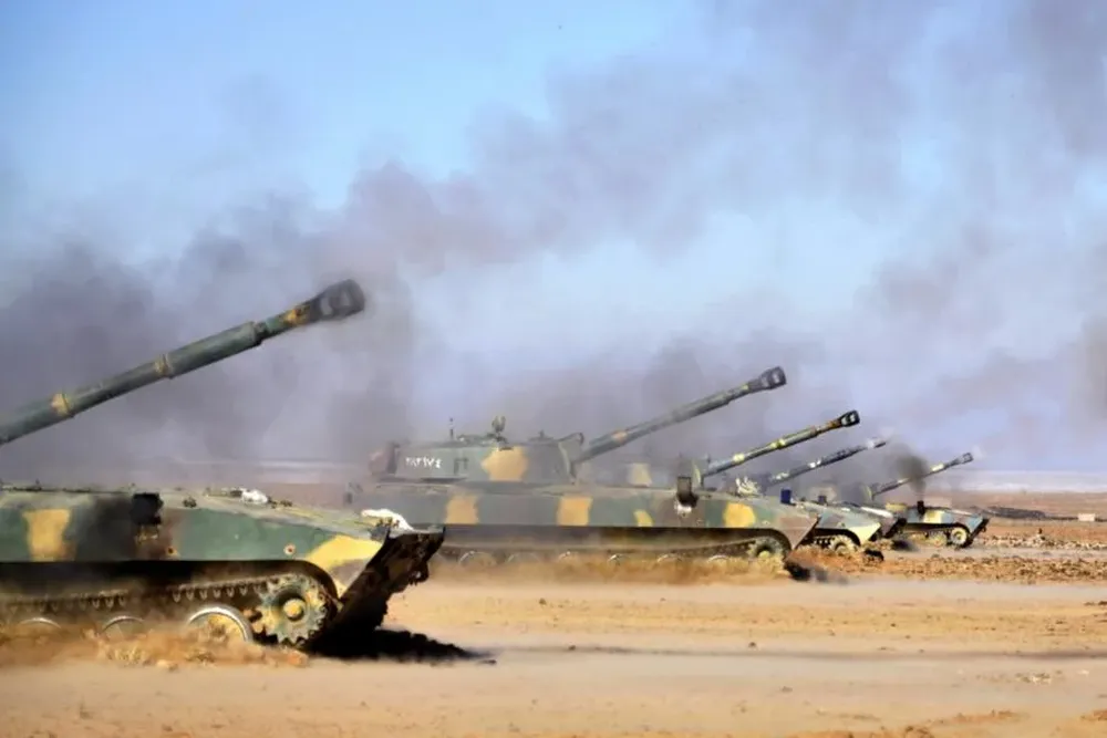 Tanques en Siria