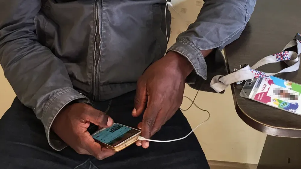 Con su credencial de fan del mundial, este hombre de 32 años aprovechó el campeonato de fútbol para buscar asilo en Rusia.