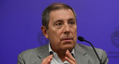 Gabriel Oddone en la conferencia de este viernes