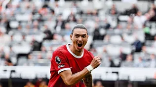 Darwin Núñez va por más goles en Liverpool