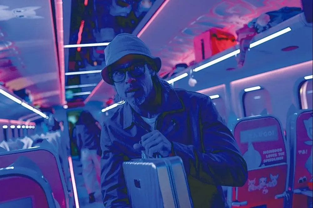 Brad Pitt protagoniza Tren Bala, que se estrena este jueves