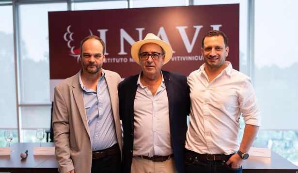 Diego Spinoglio, Alfredo Fratti y Nicolás Monforte.