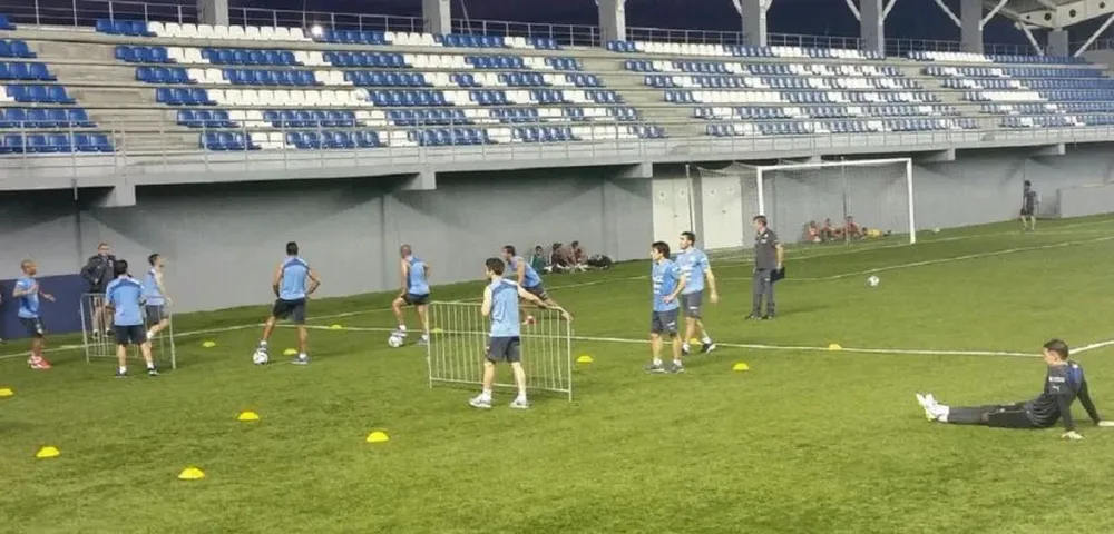 La selección en Panamá
