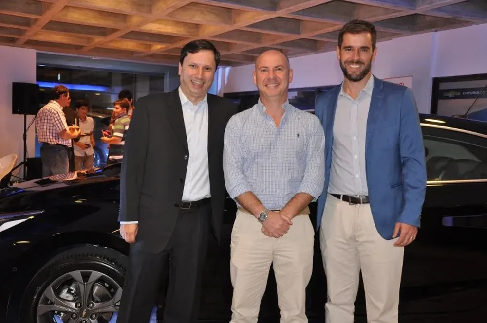 Claudio DAgostini, Alberto Mello y José María Blanco