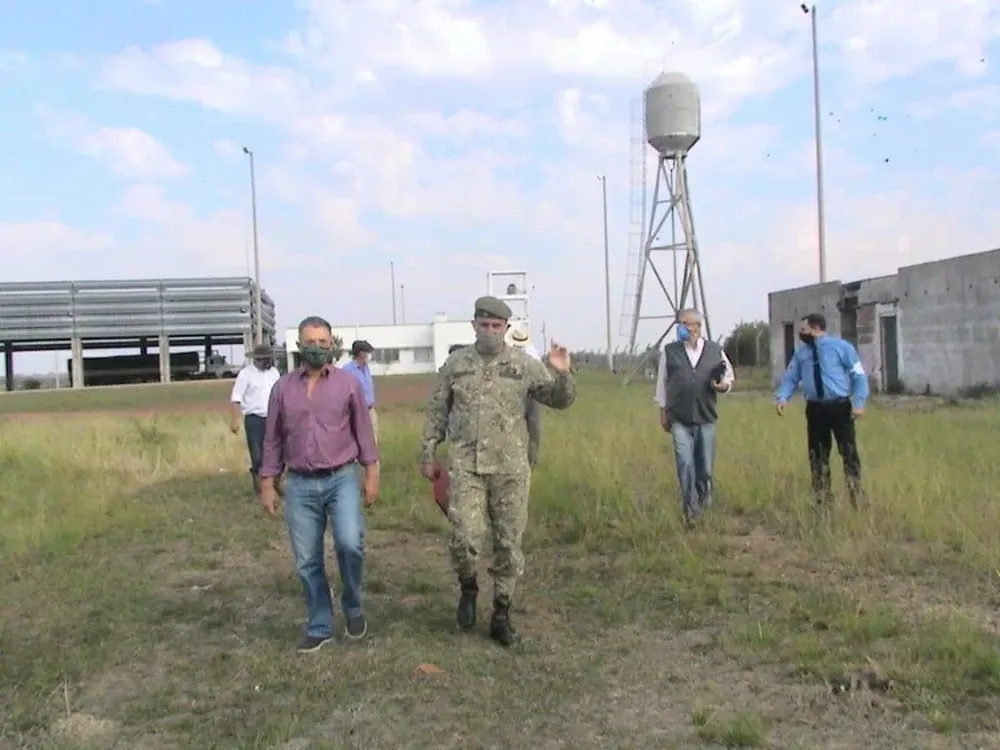 En las últimas horas hubo una recorrida por el predio en el que se puede instalar el cuarentenario.