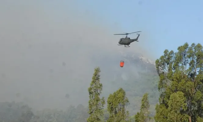 Riesgo muy alto para la mayoría del país por incendio forestal
