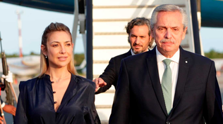 Fabiola Yañez y Alberto Fernández