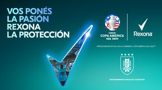 Rexona es patrocinador oficial de la CONMEBOL Copa América USA 2024™ y de la selección uruguaya de fútbol.
