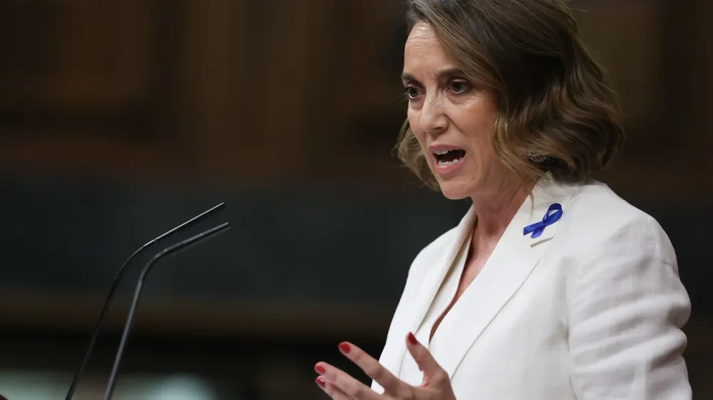 La secretaria general del PP, Cuca Gamarra.