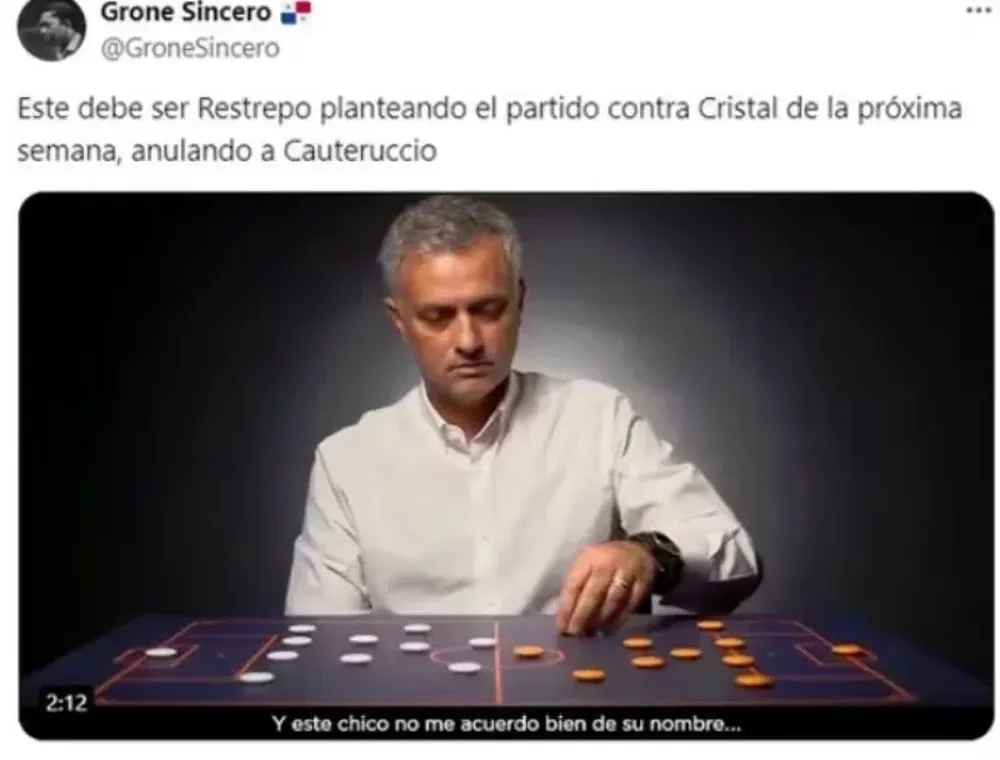 Los memes sobre el momento de Martín Cauteruccio