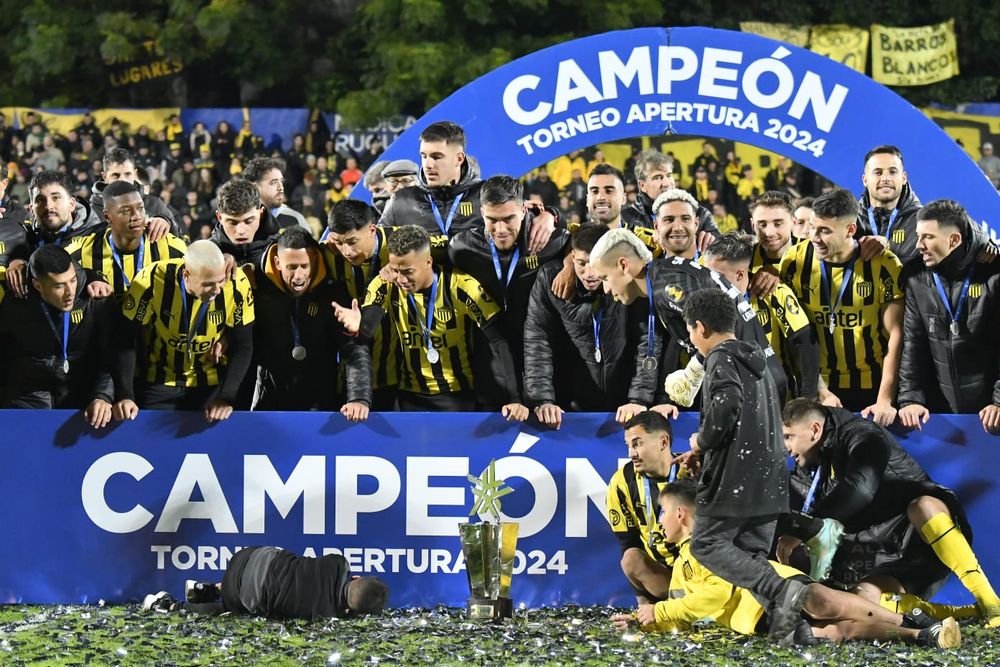 Peñarol campeón del Torneo Apertura 2024